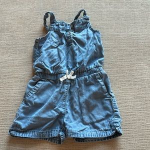 Levis shorts romper
